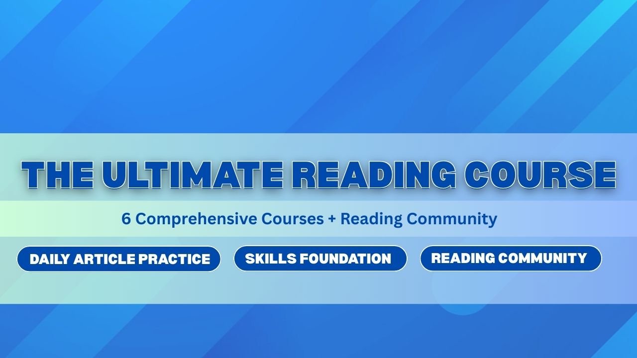 The Ultimate Reading Course 2026